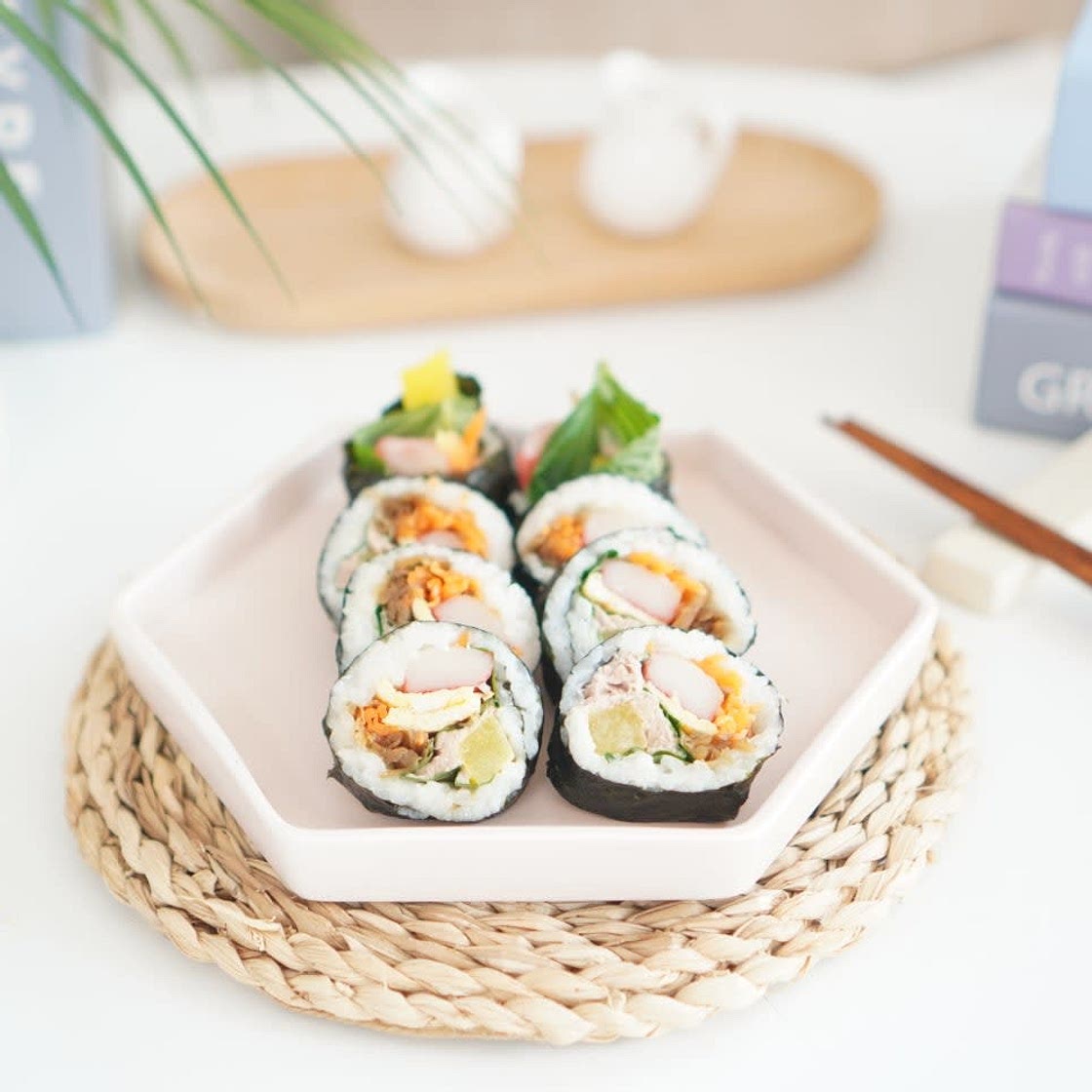 참치김밥 맛있게 싸는법 깻잎 우엉김밥 만들기 야외여름 도시락메뉴