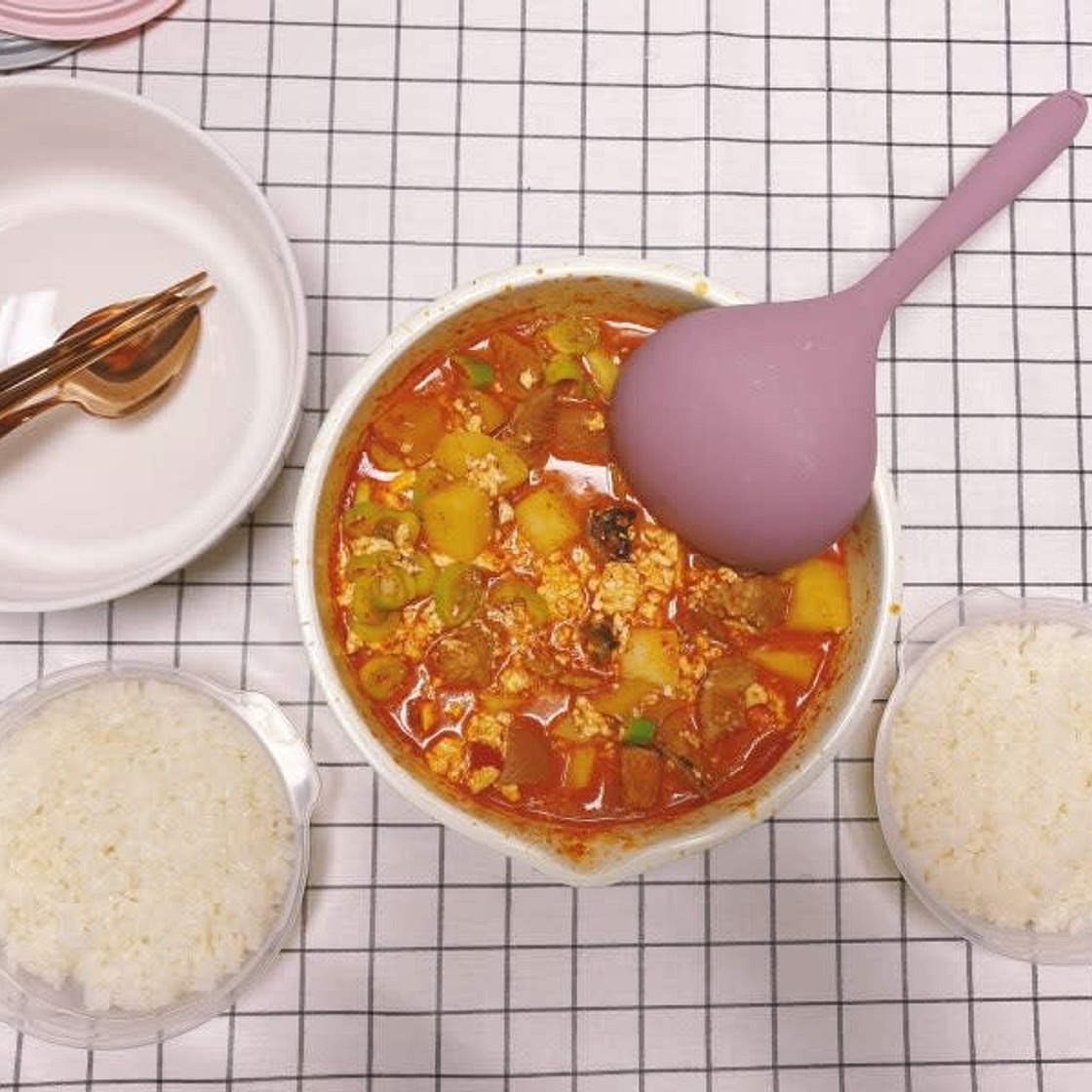 수미네반찬에서 만들었던 집밥 총각김치찌개