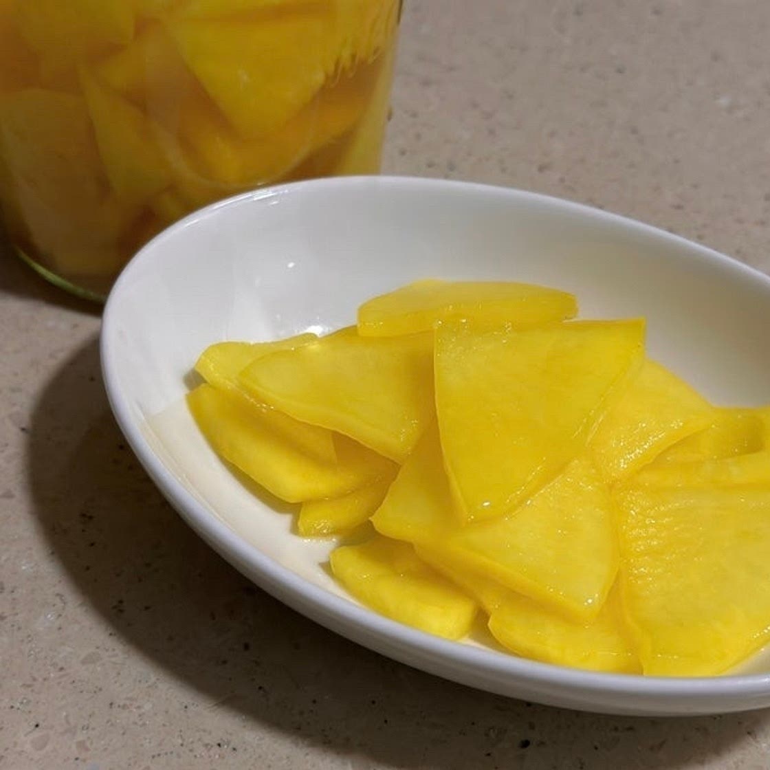 간단 피클 레시피 ; 홈메이드 단무지 만들기