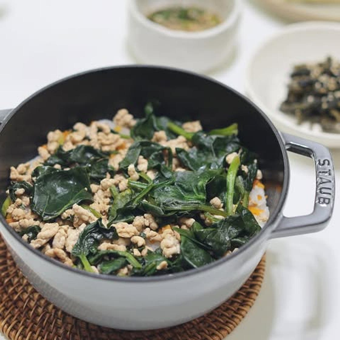 시금치솥밥🥬