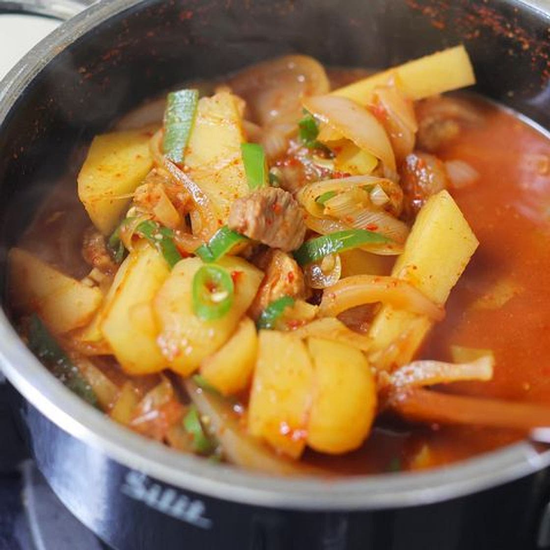 감자고추장찌개🌶️