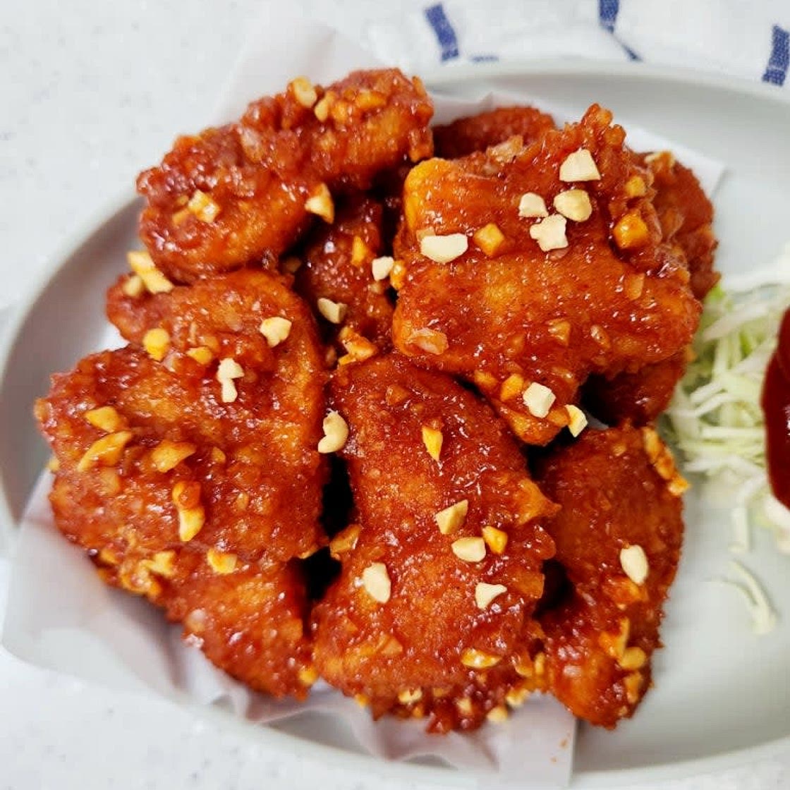 치킨너겟 양념치킨 만들기 양념치킨 소스 레시피