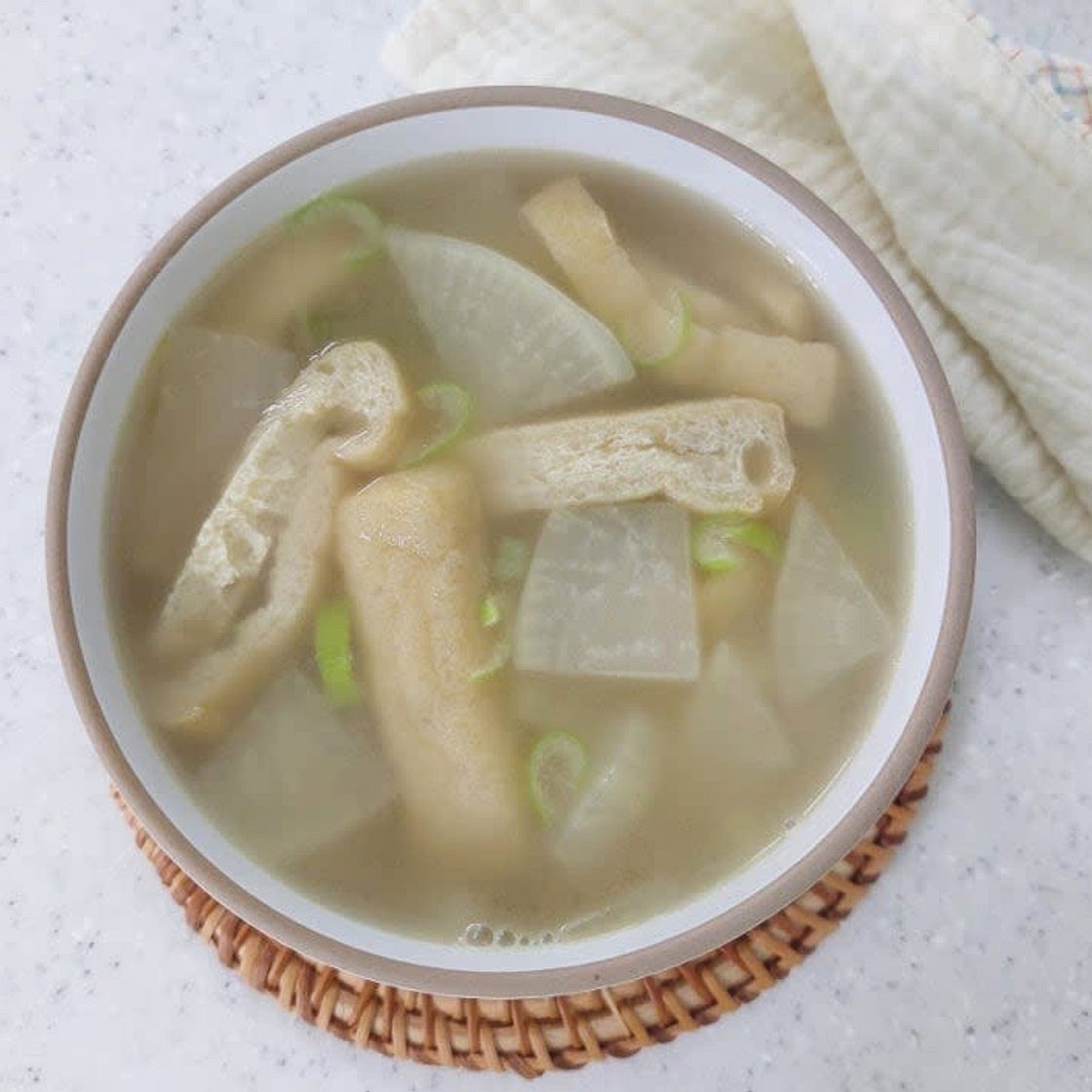 유부무국 끓이는 법 유부요리 유부국 레시피