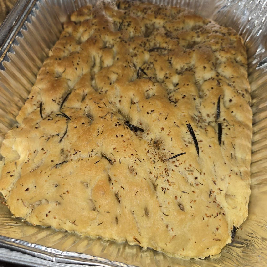 Easy Rosemary Garlic Focaccia Bread
