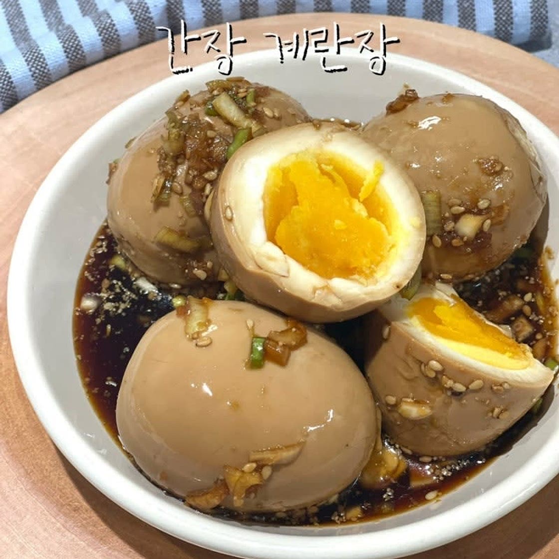 계란장 만들기 간장계란장 양념 레시피 반숙계란 삶기