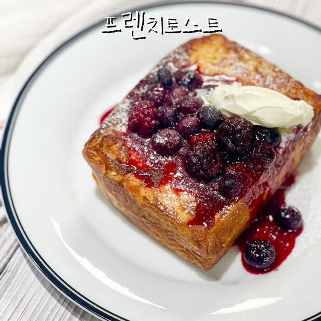 프렌치토스트 만들기 계란 식빵 토스트 브런치 레시피