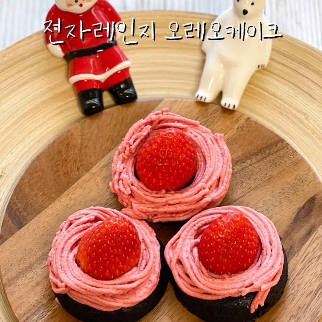 오레오케이크만들기 10분 안에 만드는 초간단 전자레인지 디저트