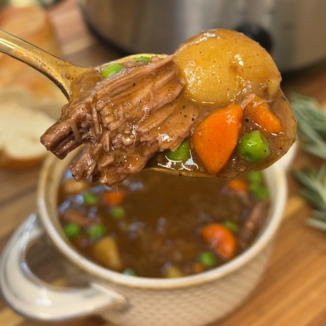 The BEST Slow Cooker Beef Stew