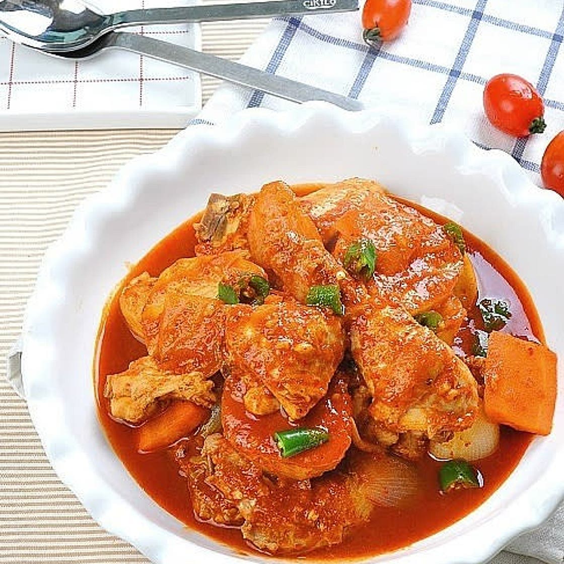 토마토닭볶음탕