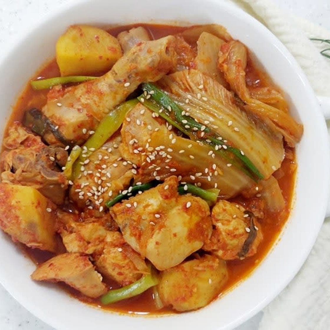 김치 닭볶음탕  닭볶음탕김치찜  레시피