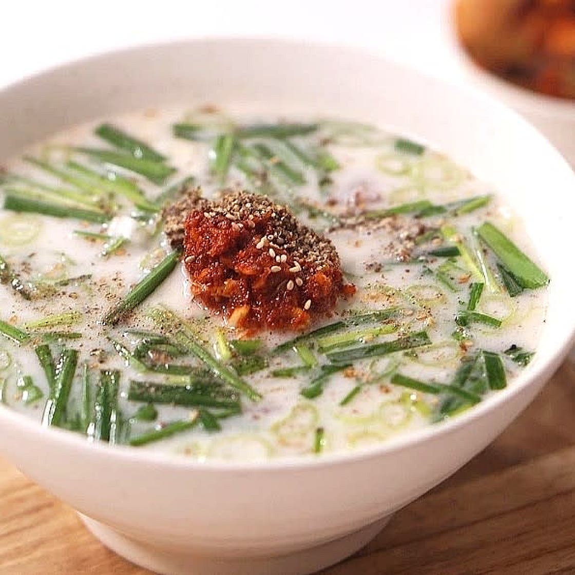 순대국 만들기 사골육수 다대기 만드는 법