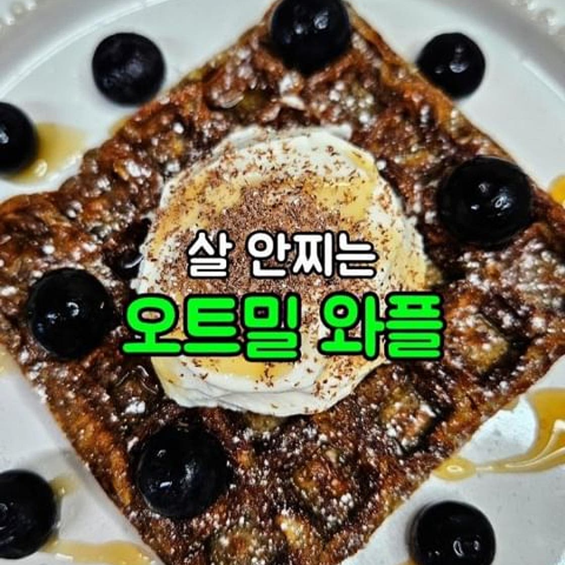 오트밀 와플