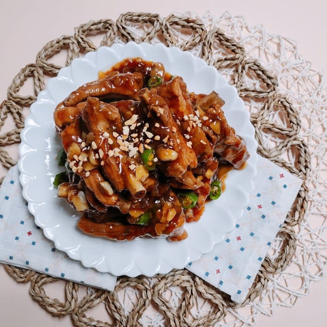 편스토랑 차예련 간장 등갈비 강정