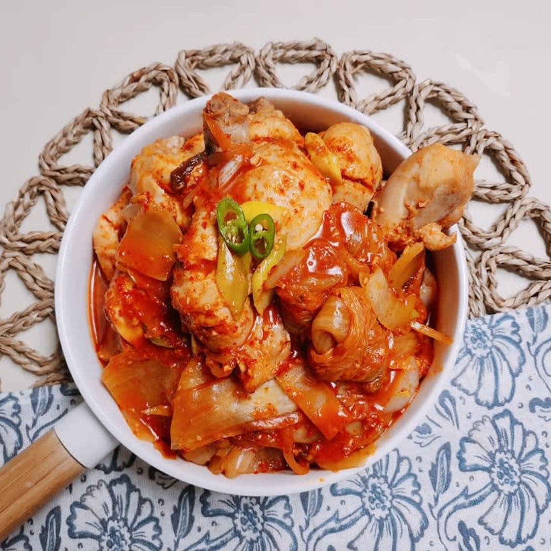 묵은지 김치 닭볶음탕