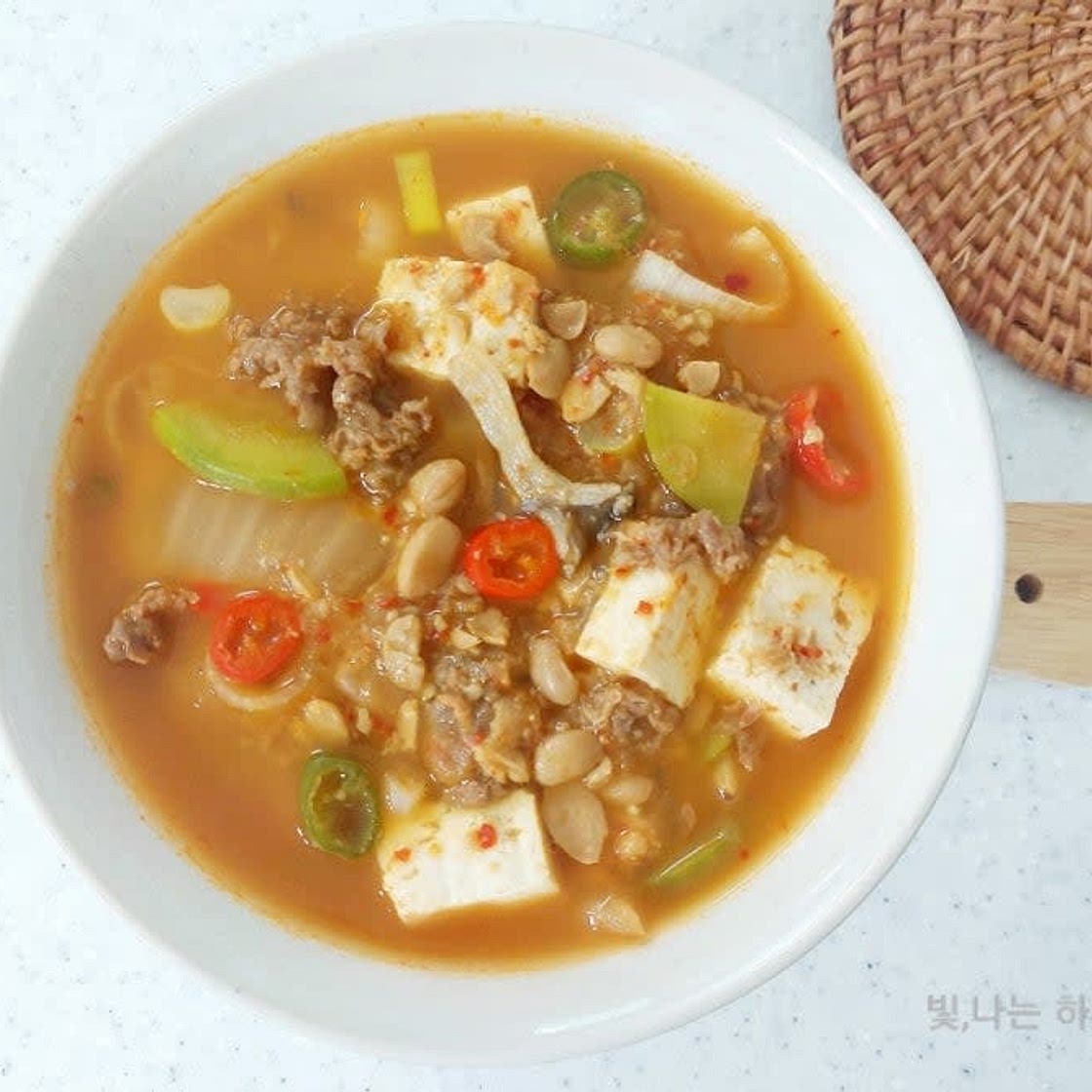 소고기 청국장 끓이는법 김치 소고기 청국장 레시피