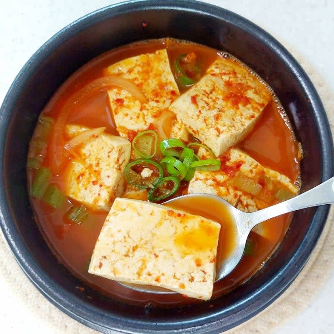 새우젓 두부찌개 만드는법 얼큰 두부찌개 레시피