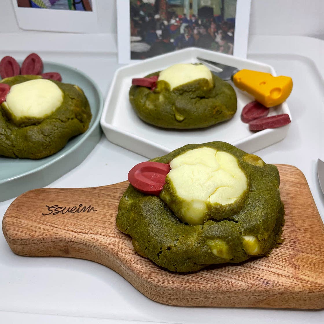 말차크림치즈쿠키 만들기 