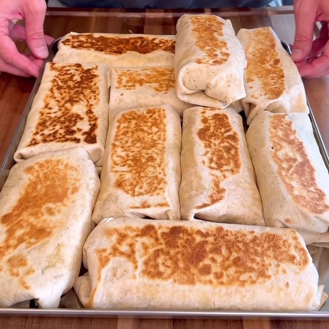 High Protein Breakfast Egg Wraps
