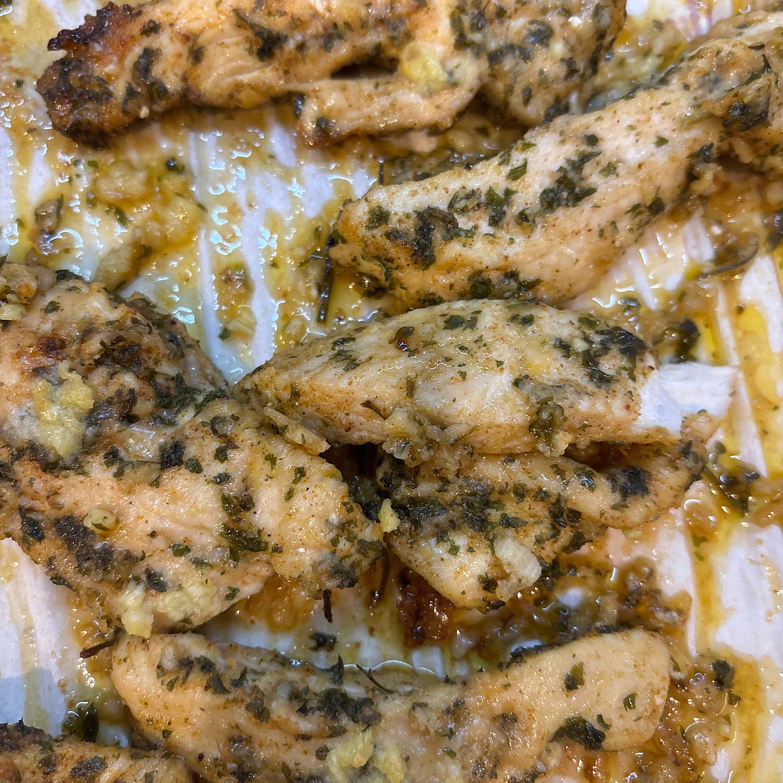Garlic Parmesan Baked Chicken