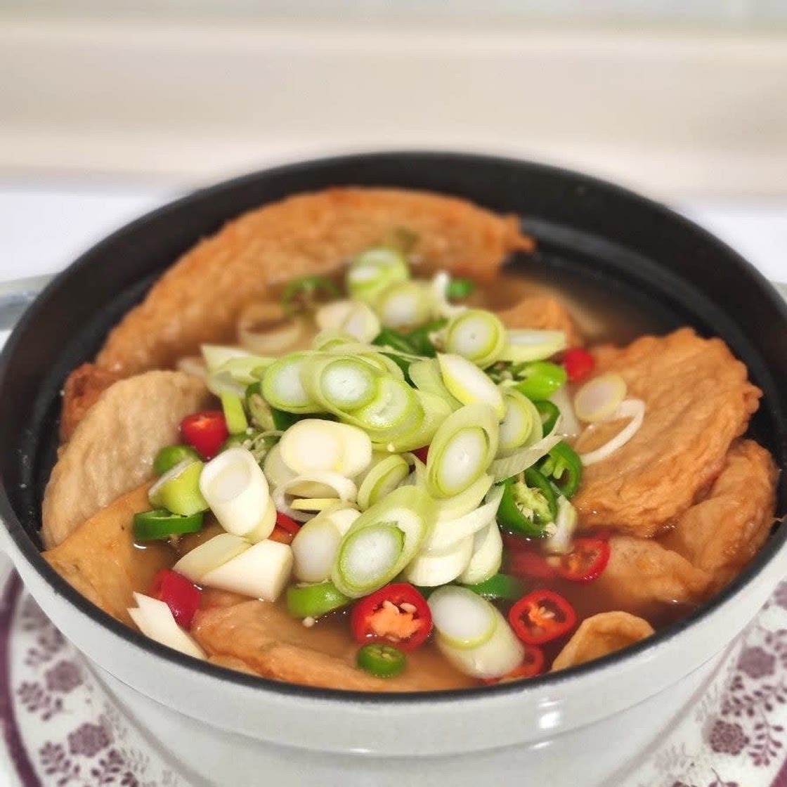 오뎅탕 고래사 어묵탕 끓이는 법 꽃게 다리 활용한 육수 감칠맛 최고 :: 어묵 간장 소스까지