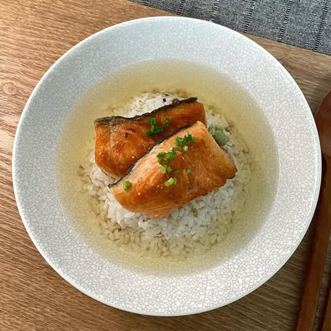 초간단 연어 오차즈케👩🏻‍🍳