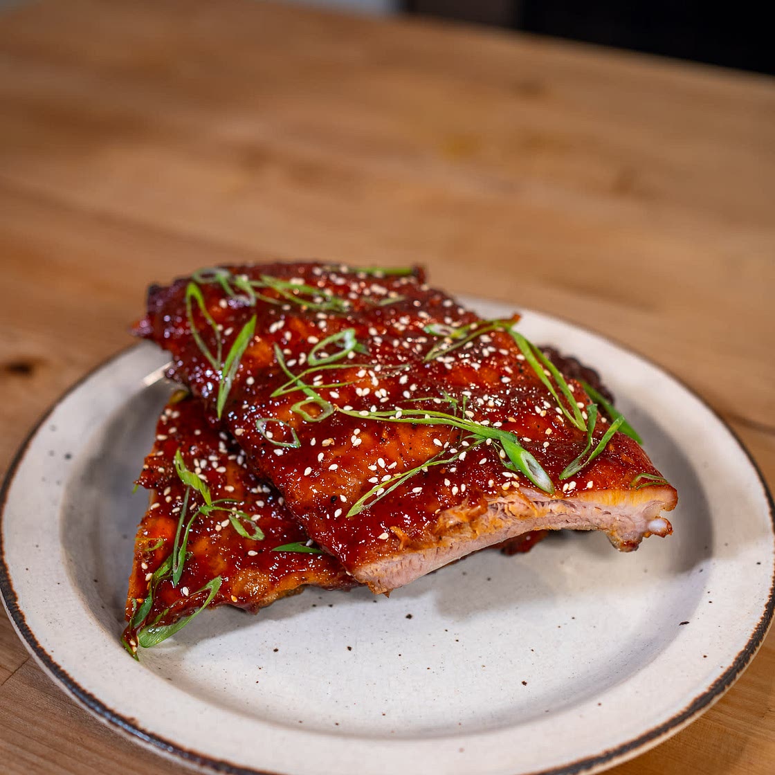 Gochujang Glazed Ribs