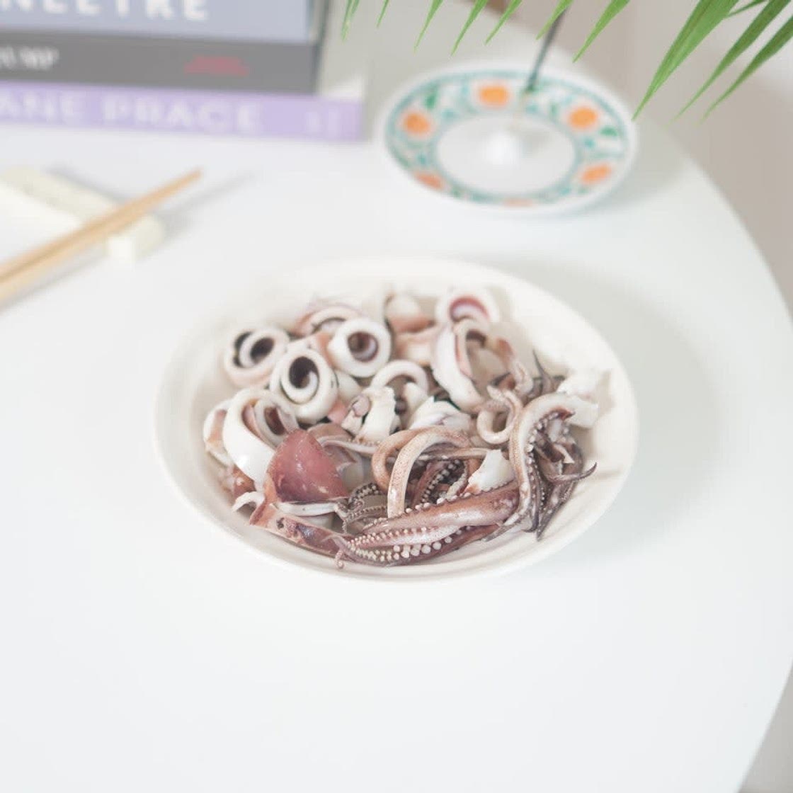 오징어손질법 데치기 삶는법 오징어숙회 먹는법