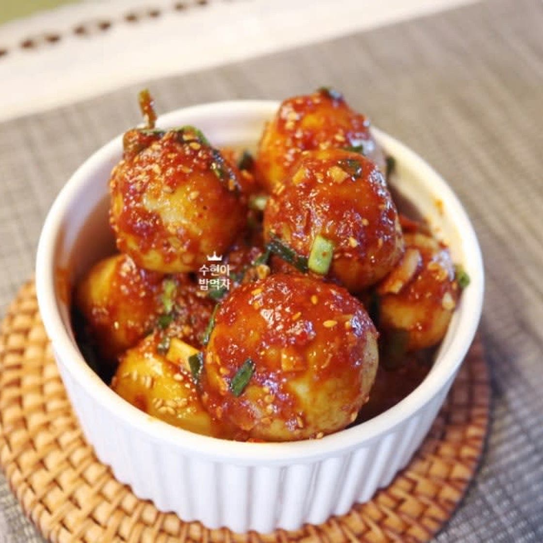 감자요리 알감자조림 매콤한 단짠의 맛이 자꾸 땡기는 맛