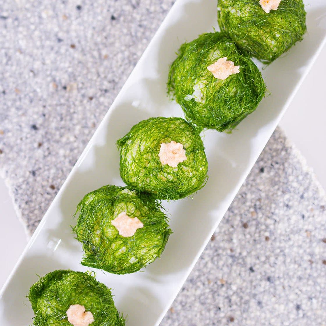 명란감태주먹밥