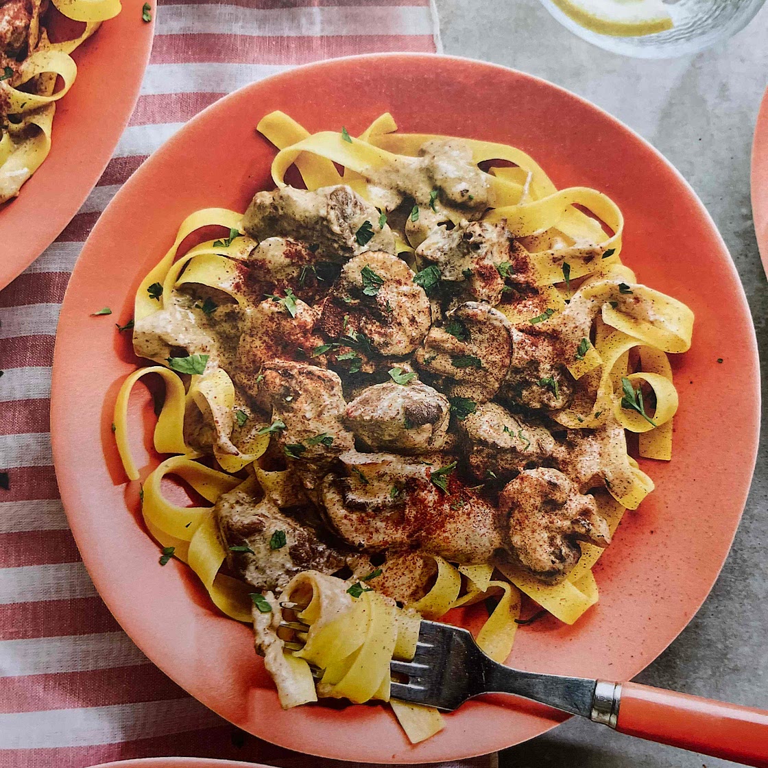 Slow cooker stroganoff
