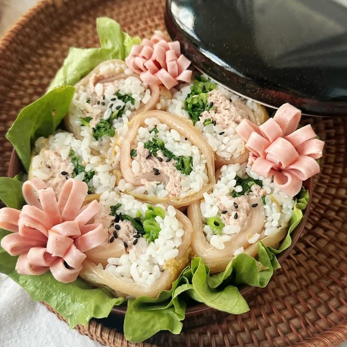묵은지참치말이