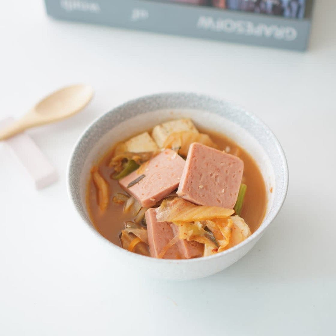 두부 스팸 김치찌개 맛있게 끓이는법 묵은지 필수~