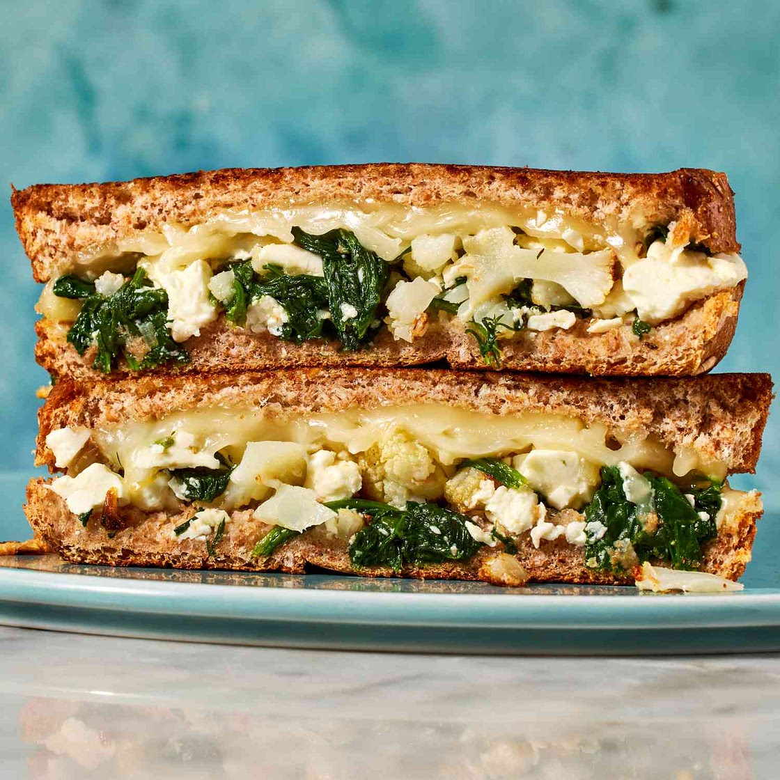 Cauliflower Spanakopita Melt