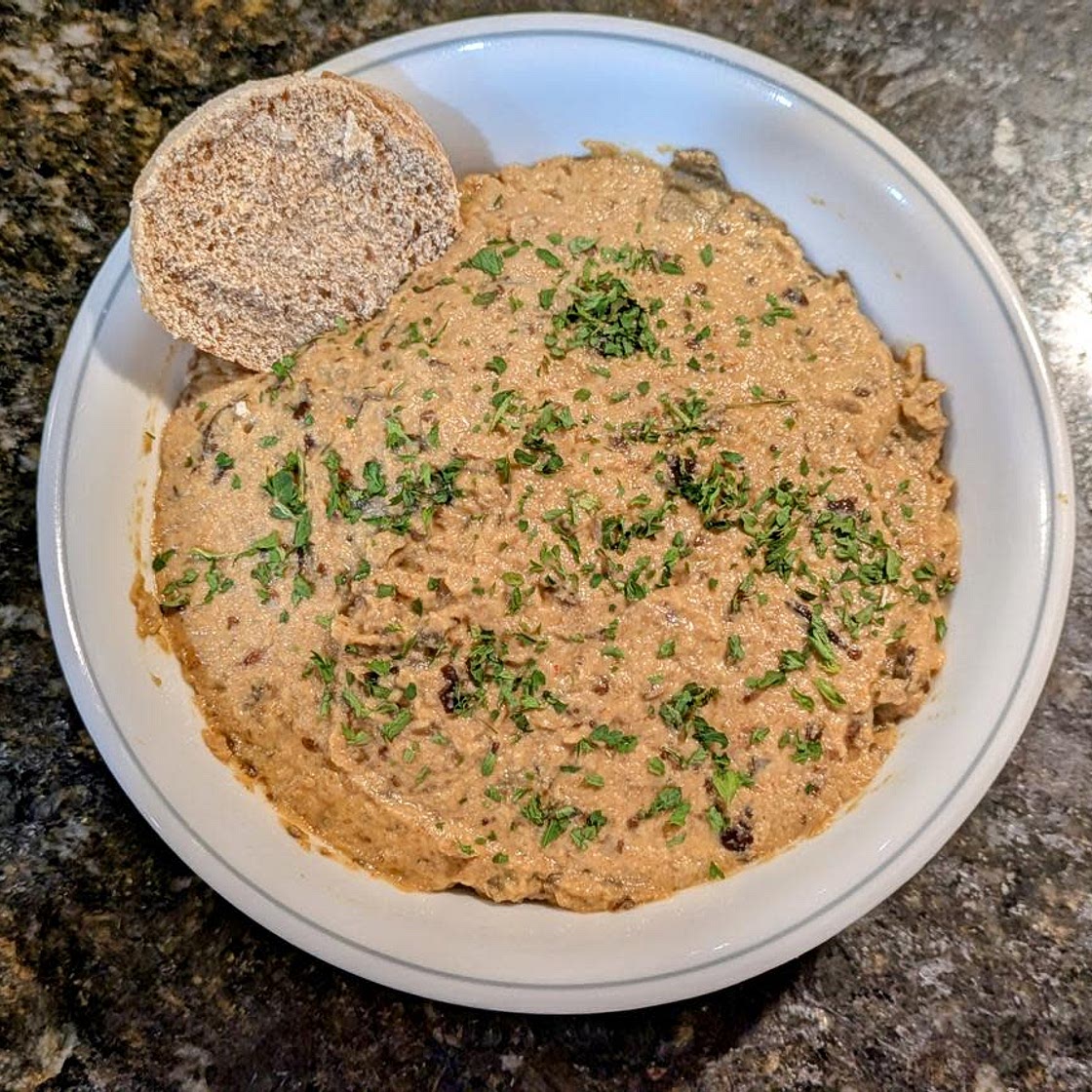 Lemon Baba Ganoush Without Oil