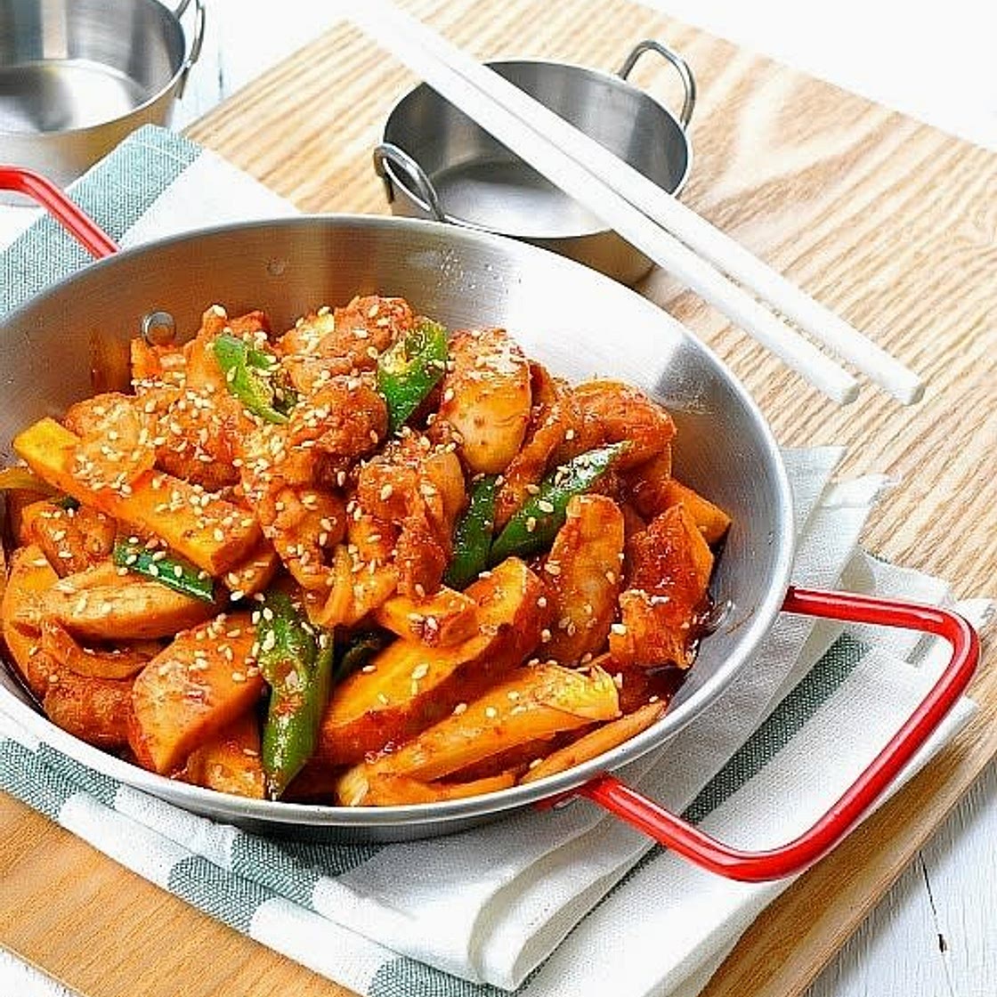 간단닭갈비