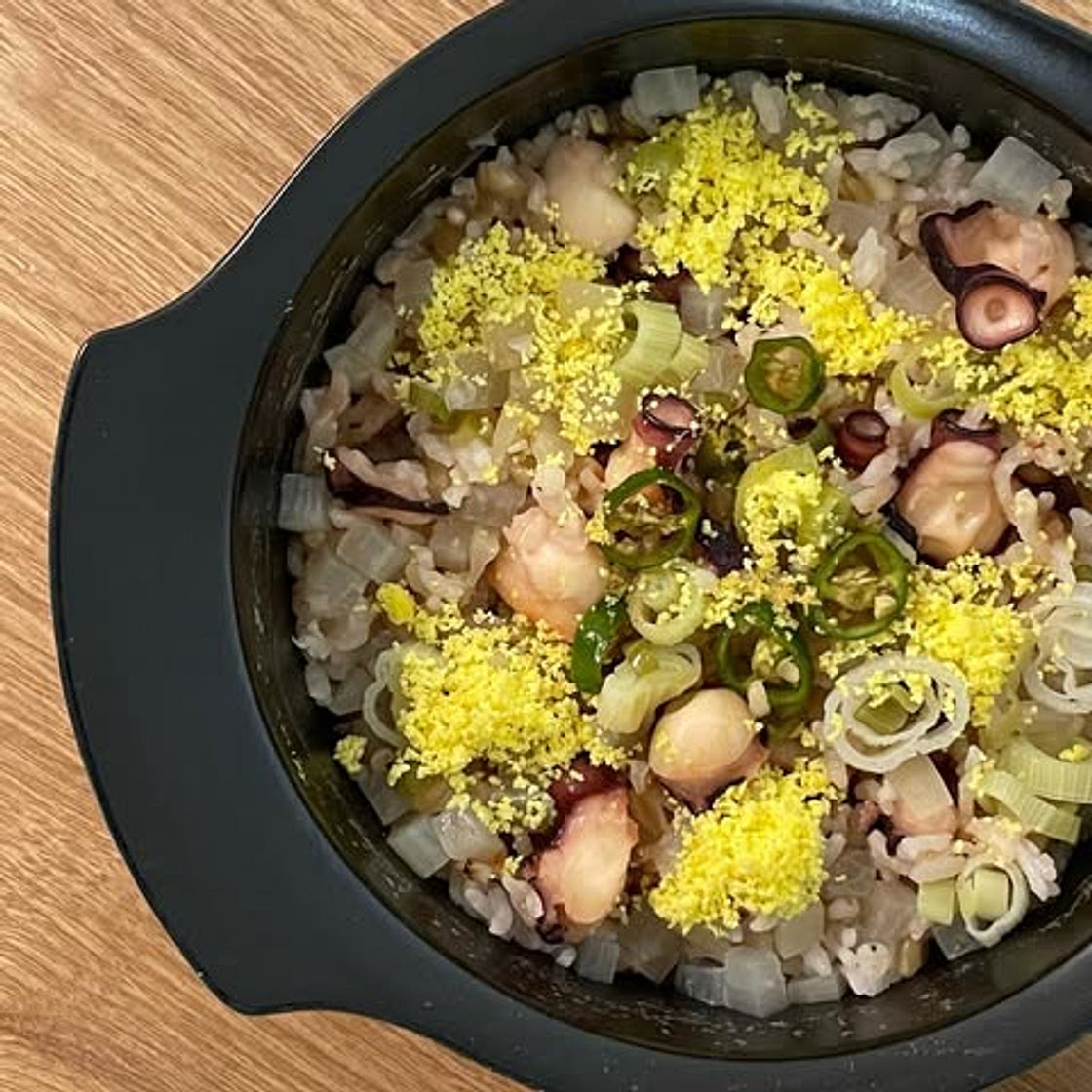 쫀득쫀득 문어 솥밥👩🏻‍🍳