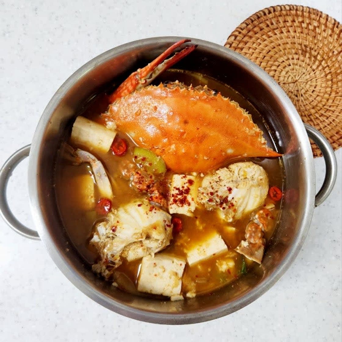 꽃게 된장찌개 만드는법 냉동 꽃게 된장찌개 레시피