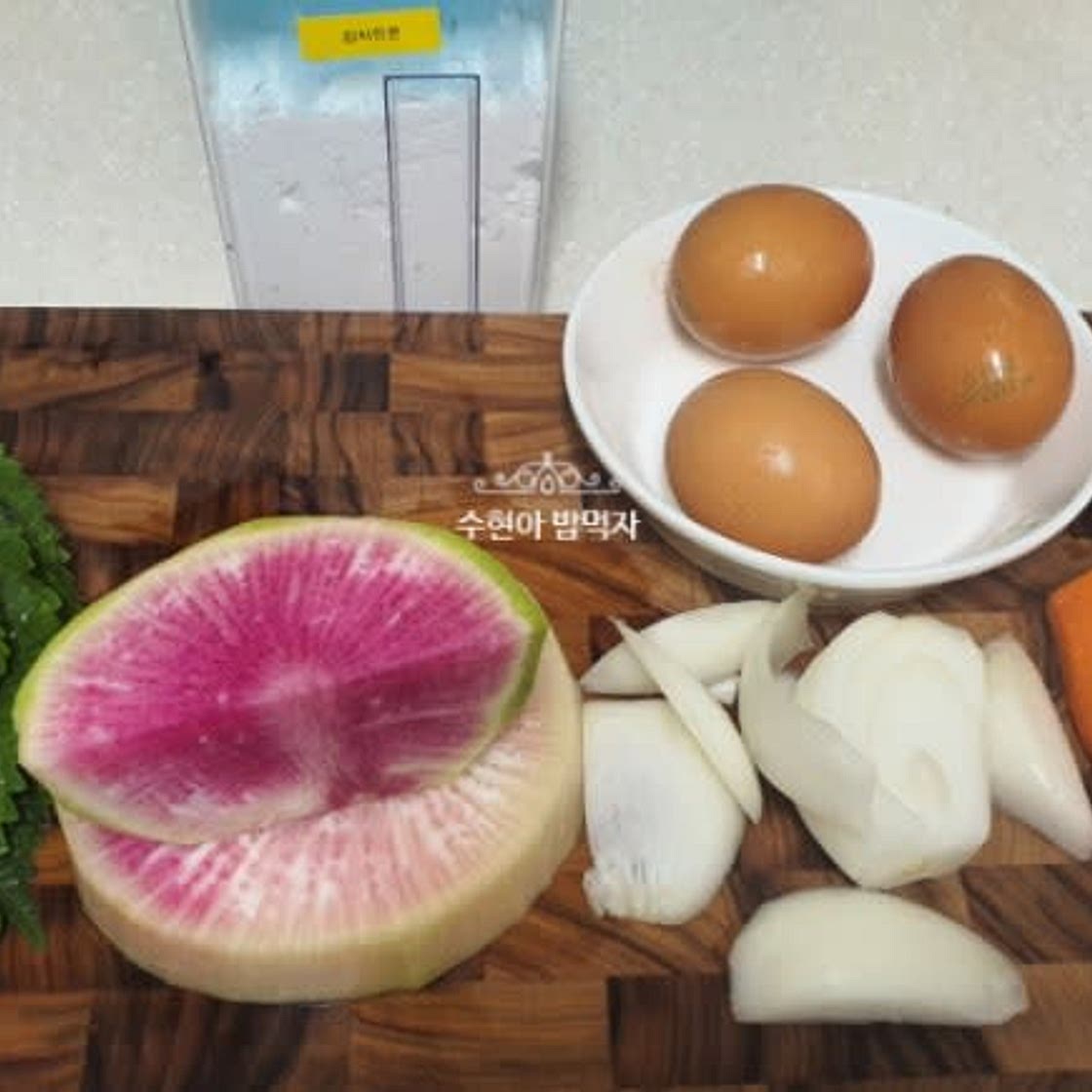 냉파요리 무야채전 레시피