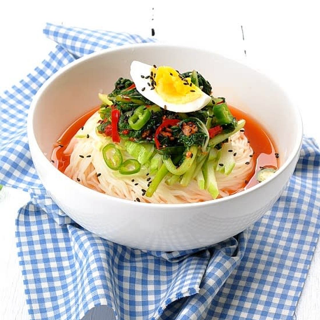 열무국수