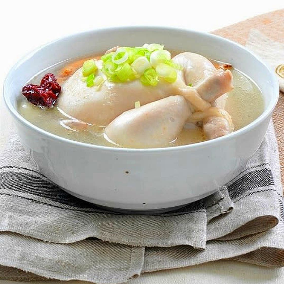 녹두삼계탕