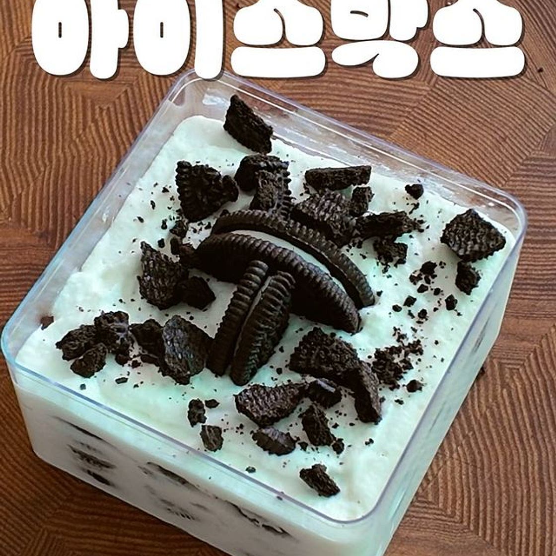🎂싱크로 1000% 오레오 아이스박스 만들기 🍰 | 노오븐 베이킹