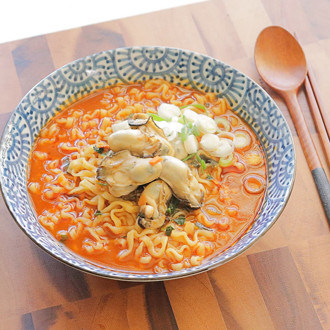 굴 해물라면