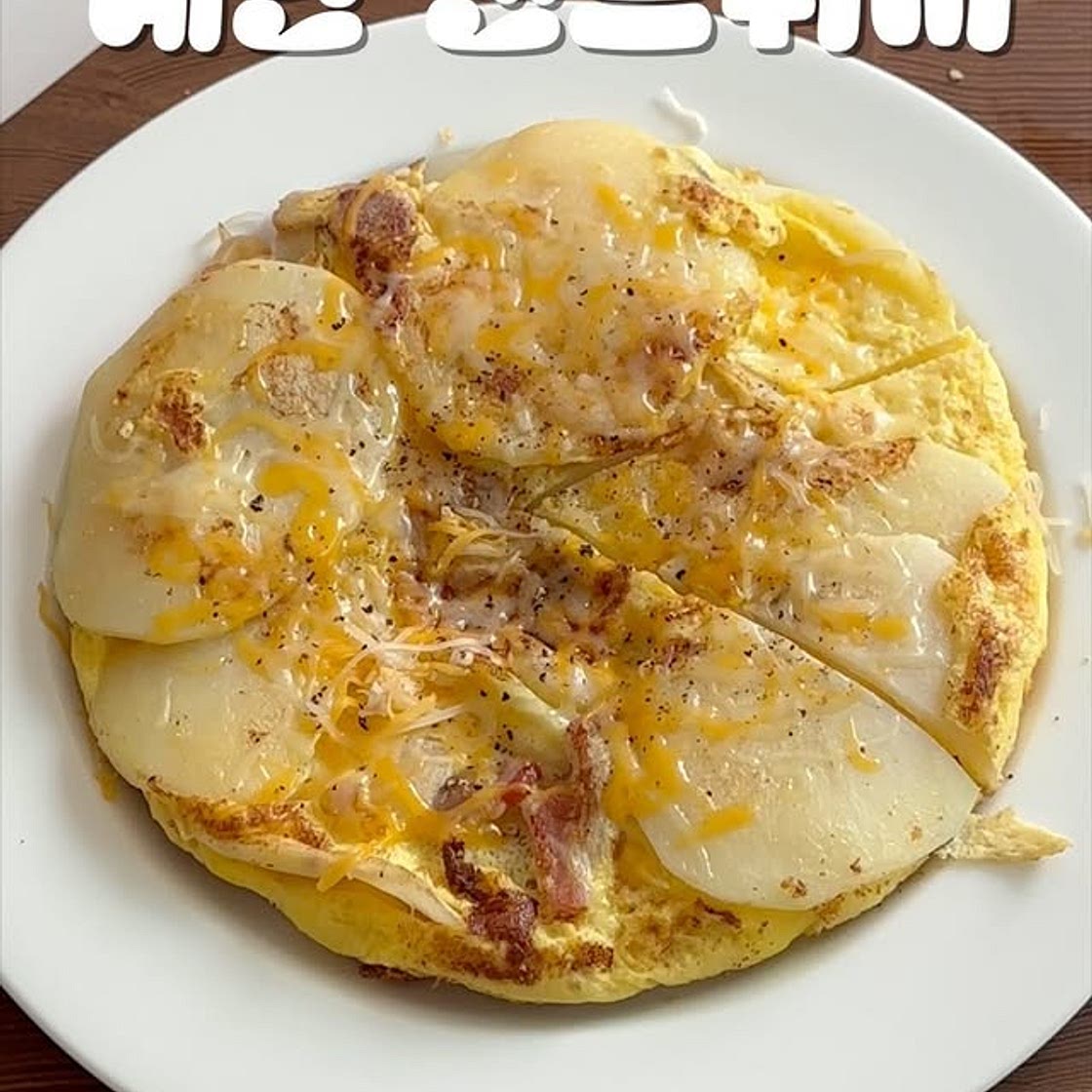 🥔 초간단 브런치 만들기 감자 프리타타 🍳