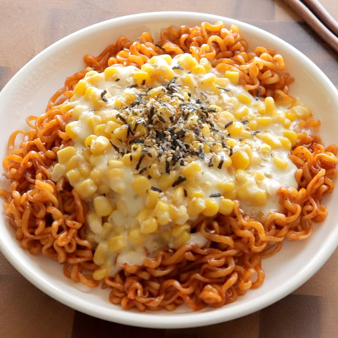 콘치즈 불닭볶음면