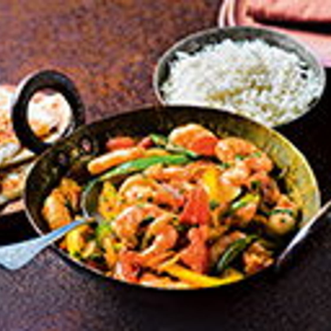 Prawn jalfrezi