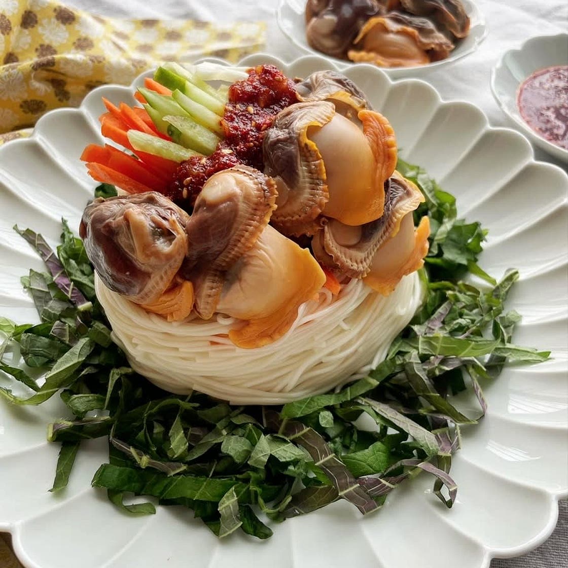 꼬막비빔국수