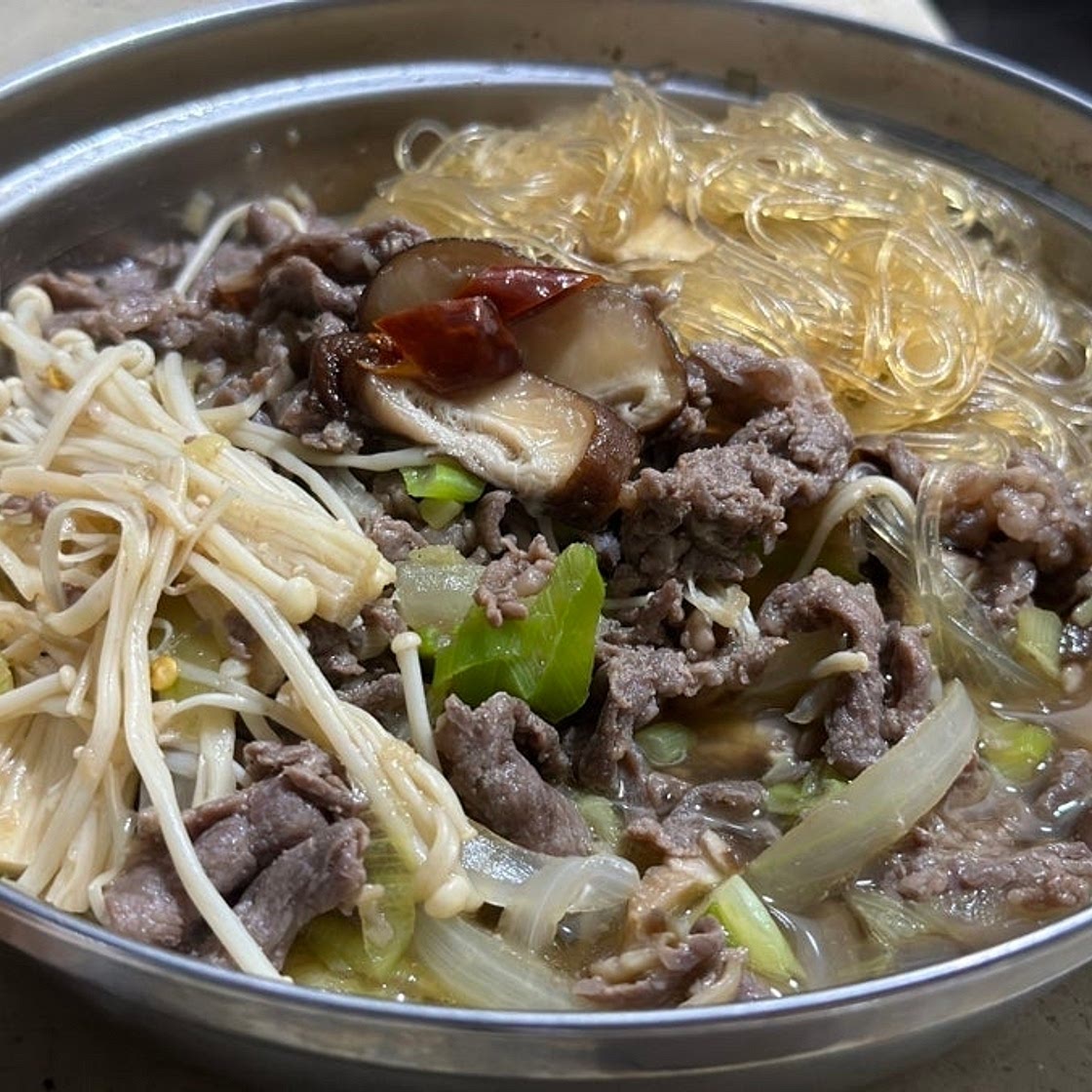 추운 겨울 몸보신 레시피 ; 보글보글 뚝배기 불고기 만들기