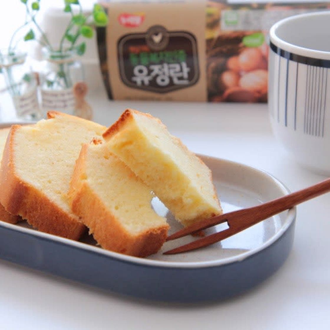 크림치즈 파운드케익 애정하는 파운드케익