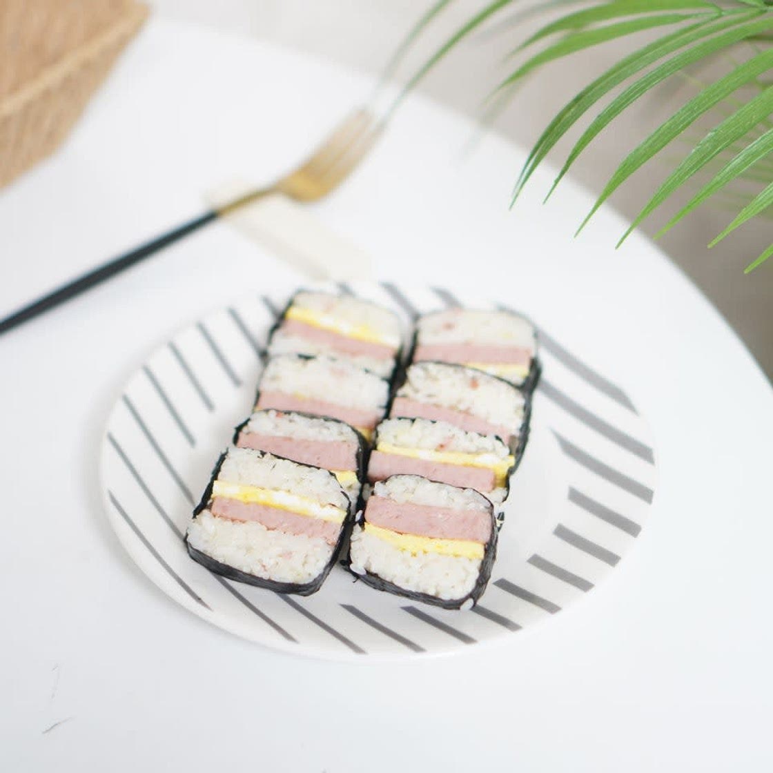 스팸무스비틀 하와이안무스비 만드는법 계란스팸김밥 맛있게 싸는법