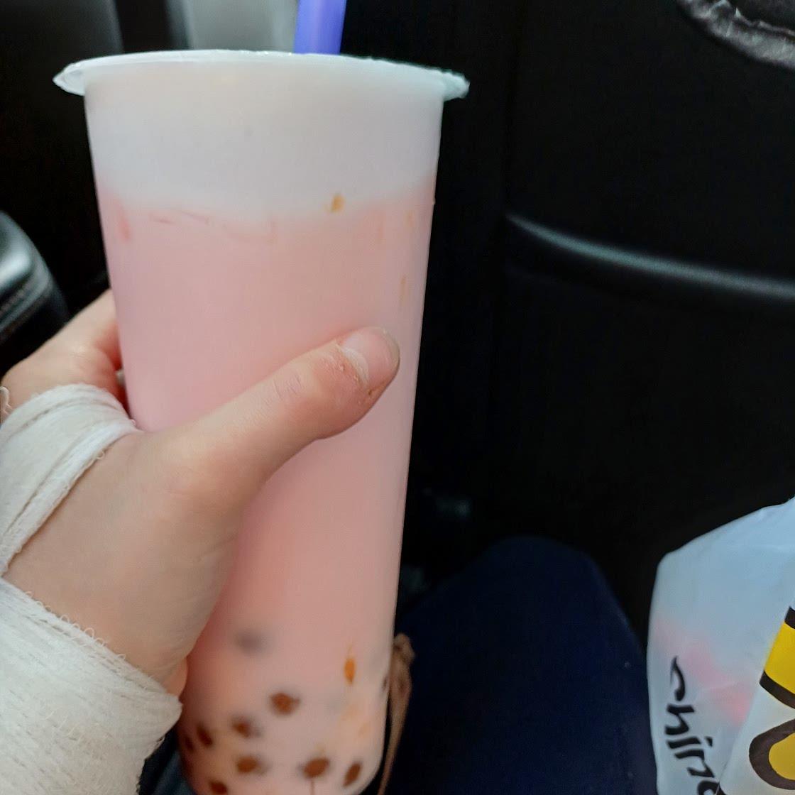 Strawberry boba🧋